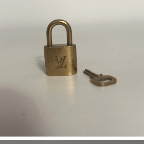 Louis Vuitton Brass Lock & Key #319 - Picture 1 of 1